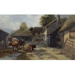 Thomas 'Tom' Rowden (British 1842-1926): 'Heywood Farm'