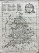 Thomas Bowen (British ?-1790): 'A New and Accurate Map of England'