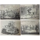 Haatje Pieters Oosterhuis (Dutch 1784-1854): Original Designs for Book Illustrations