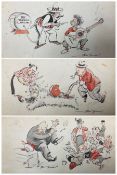 Herbert Samuel 'Bert' Thomas (British 1883-1966): Cartoons