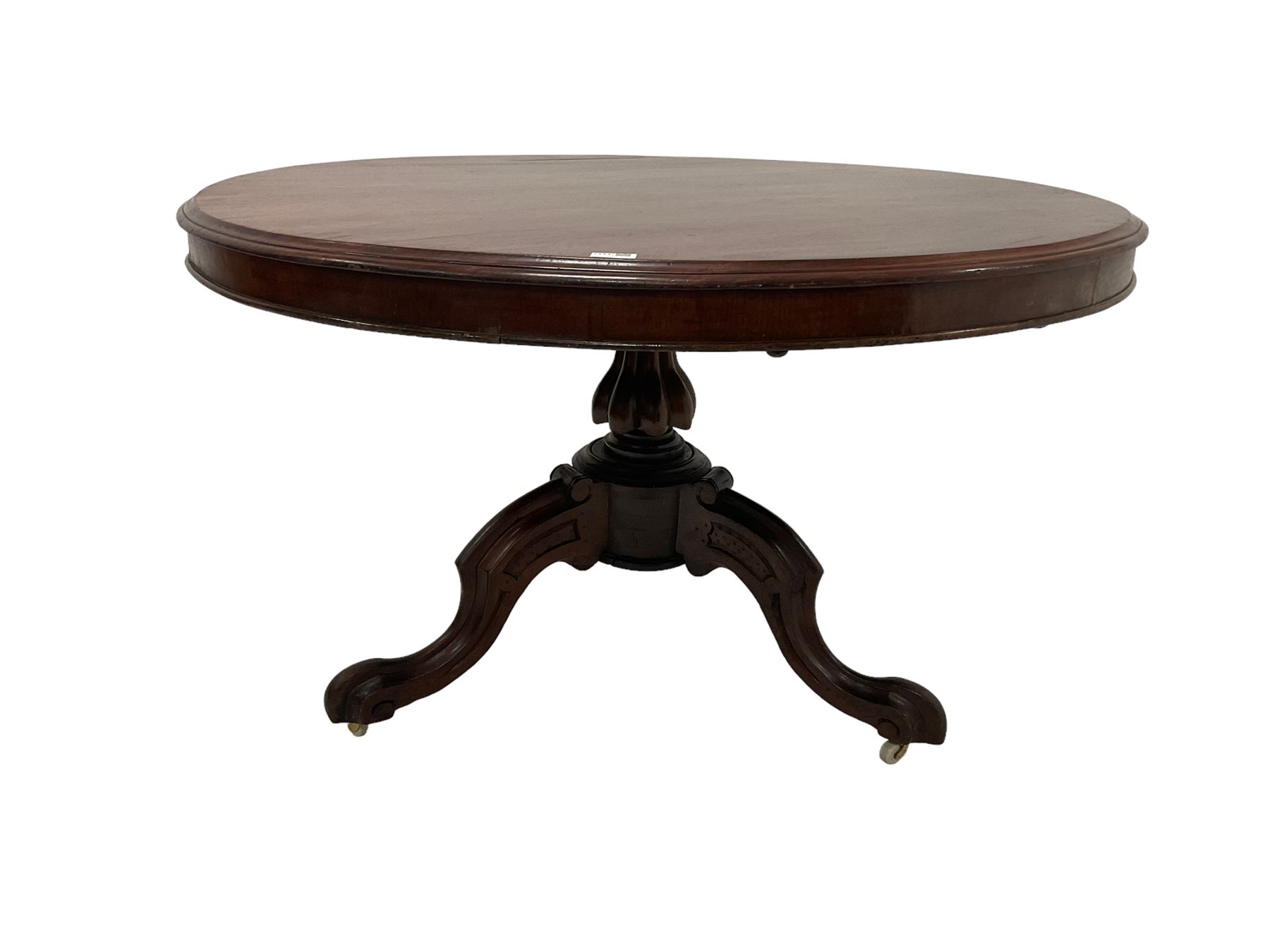 Victorian mahogany breakfast table - Image 2 of 6