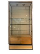Tall display cabinet