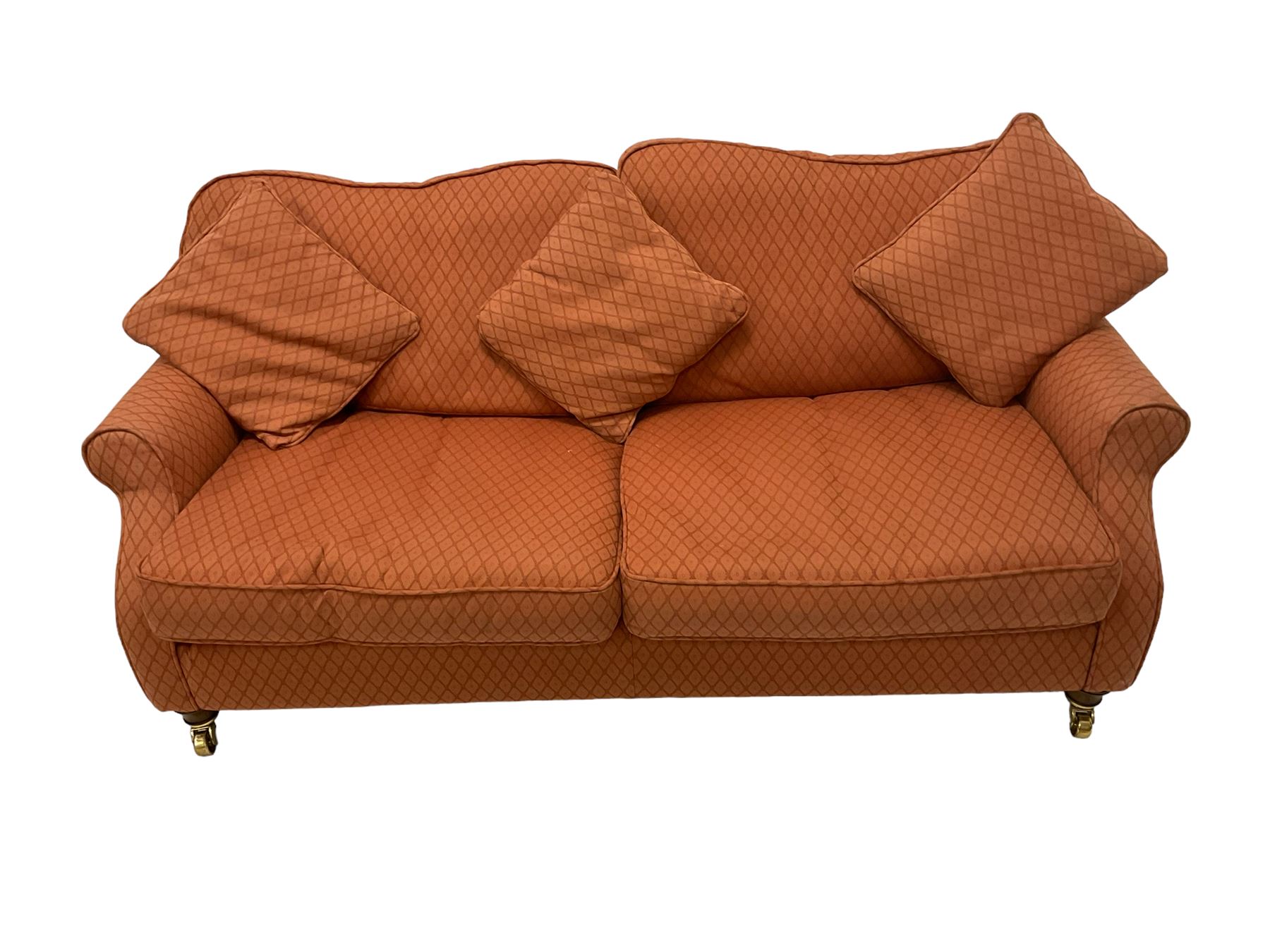 Traditional three seat sofa - Image 8 of 8