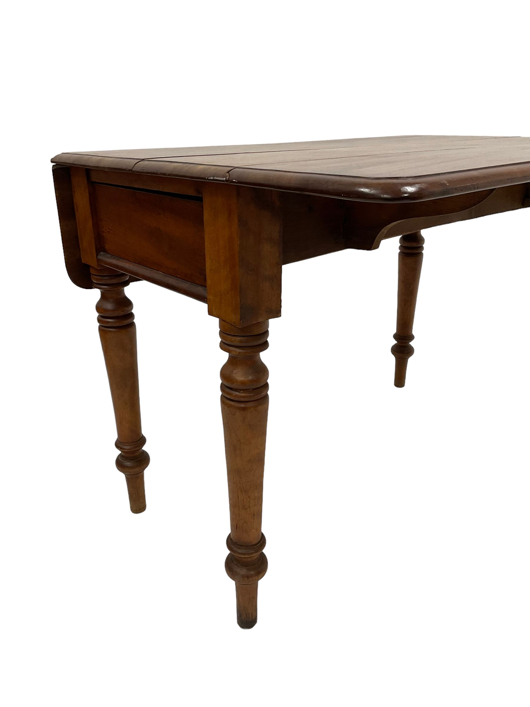 Victorian mahogany Pembroke table - Image 5 of 5