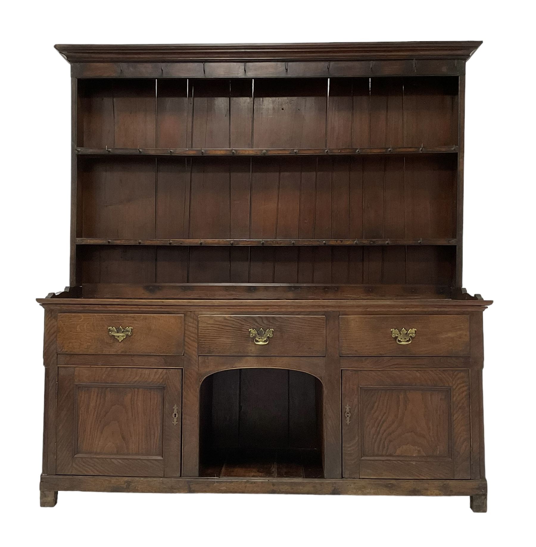 George III oak dresser