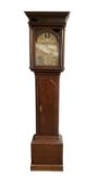 John Agar of York - mid 18th century mahogany 8-day longcase clock