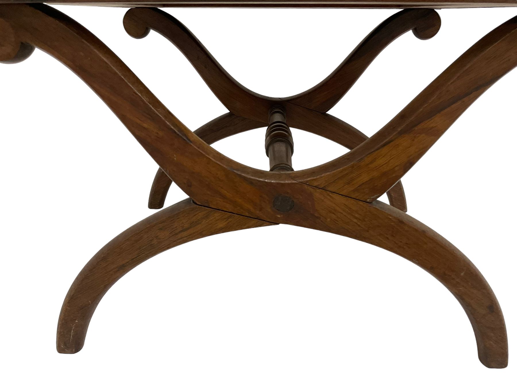 19th century rosewood stool - Image 7 of 7