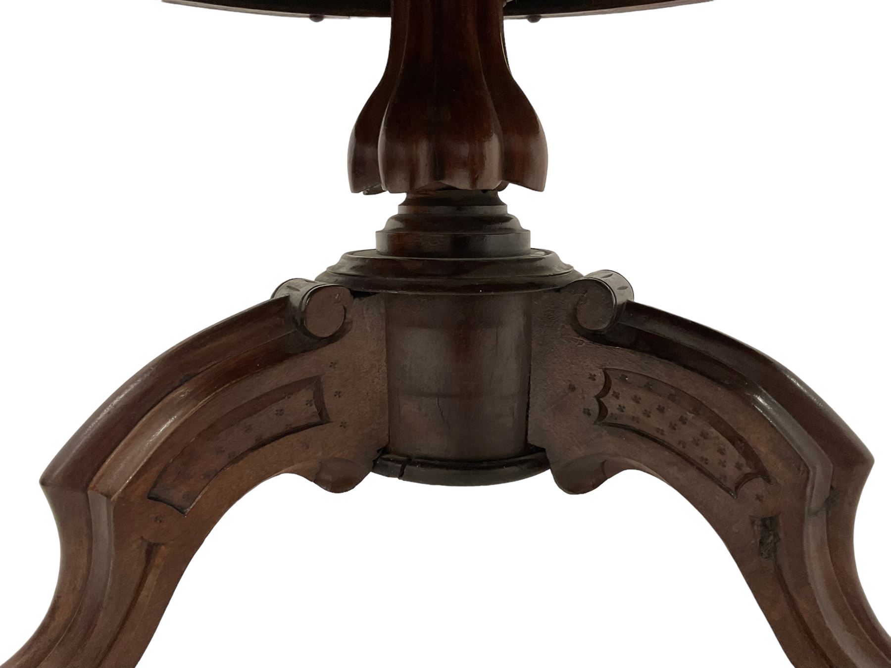 Victorian mahogany breakfast table - Image 5 of 6