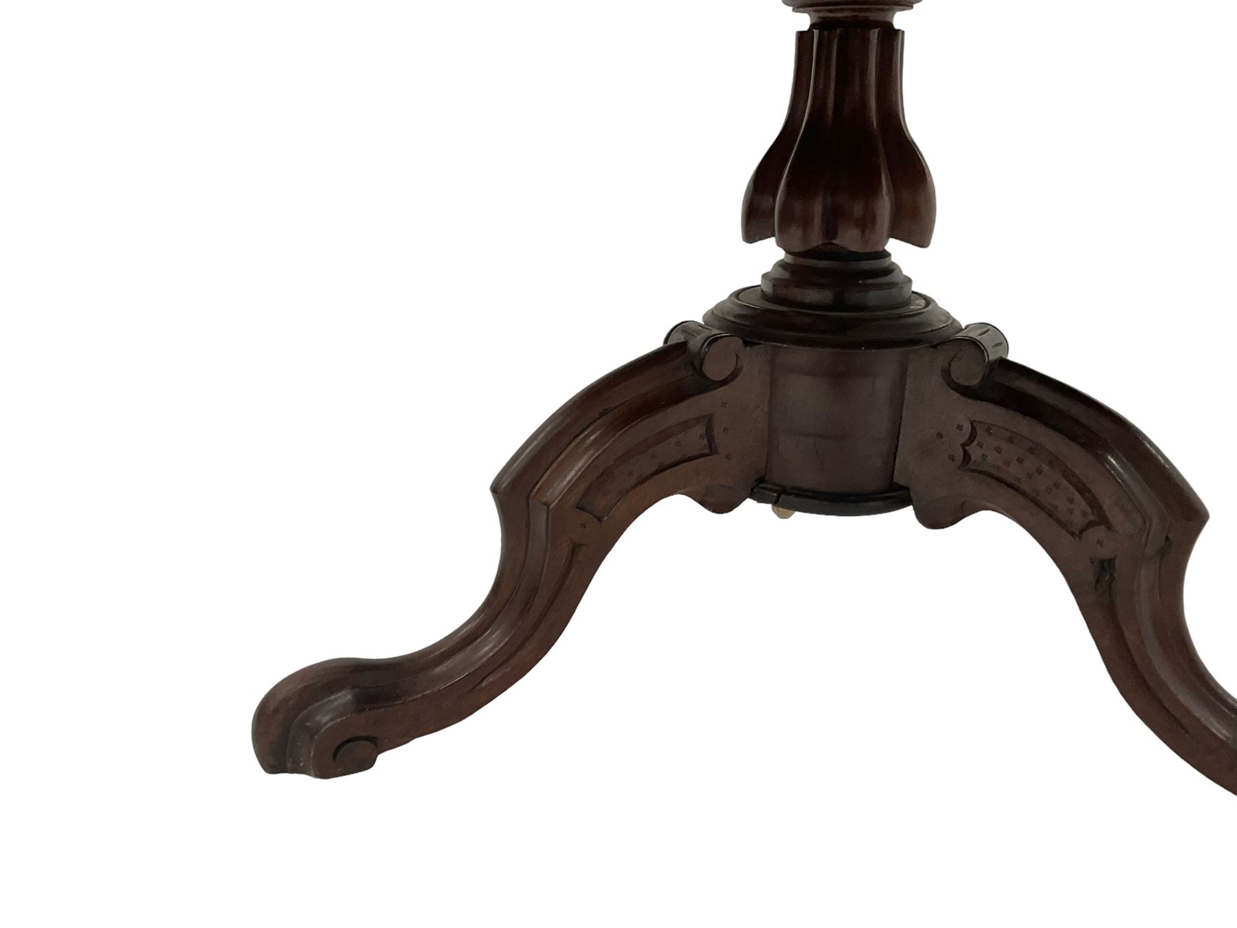 Victorian mahogany breakfast table - Image 3 of 6