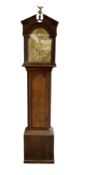 Hugh Pannell of Northallerton - Mid-18th century Oak 8-day longcase clock