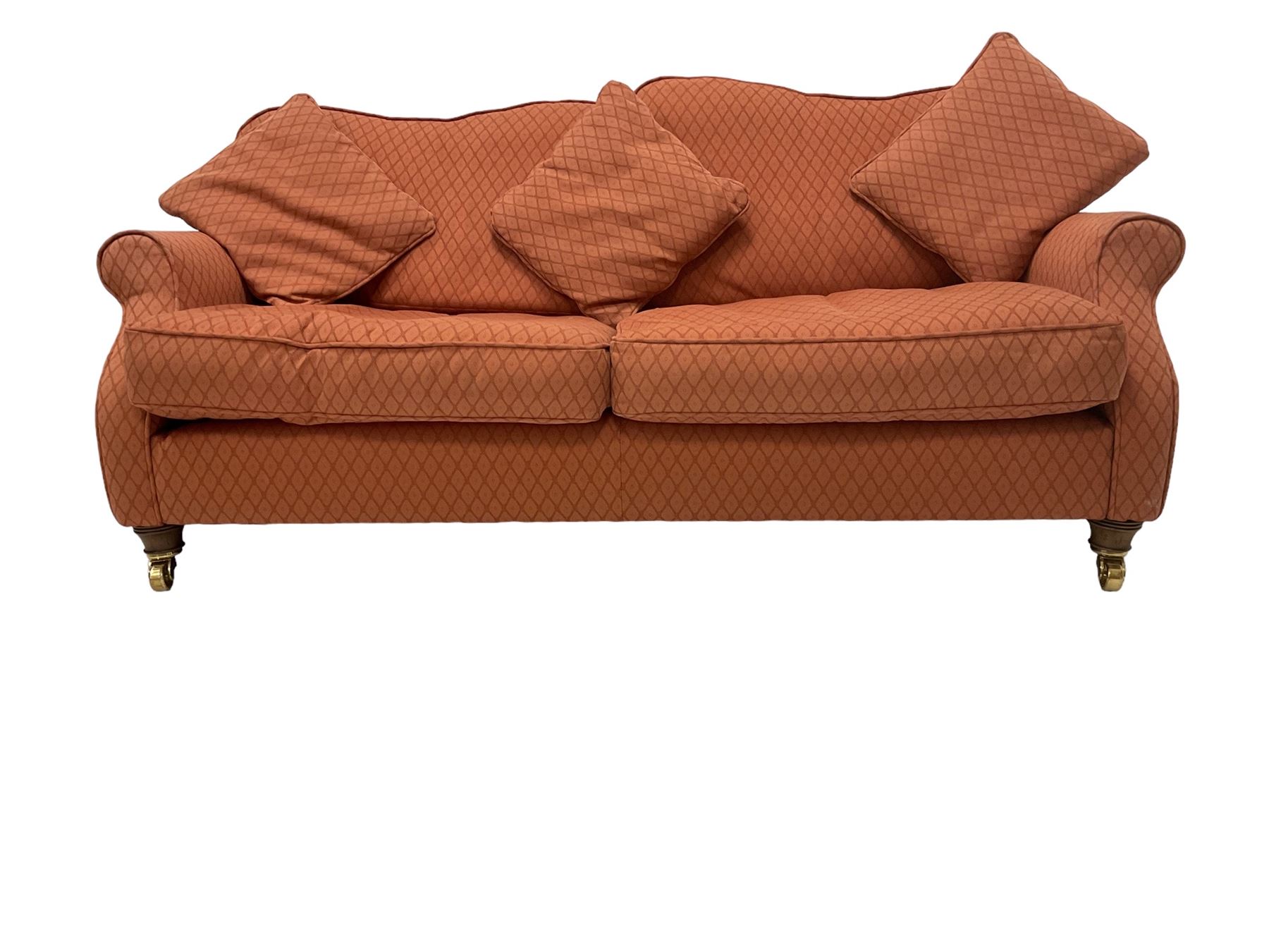 Traditional three seat sofa - Image 2 of 8