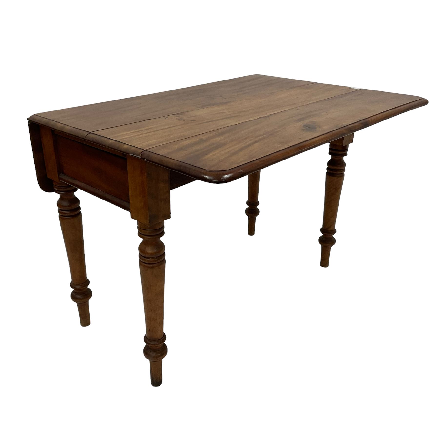 Victorian mahogany Pembroke table - Image 2 of 5