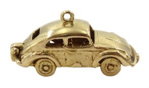 9ct Gold Volkswagen VW Beetle charm