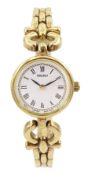 Seiko 9ct gold ladies quartz wristwatch