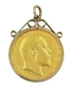 King Edward VII 1910 gold full sovereign coin