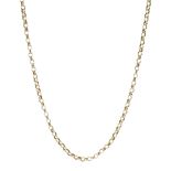 9ct gold cable link chain necklace