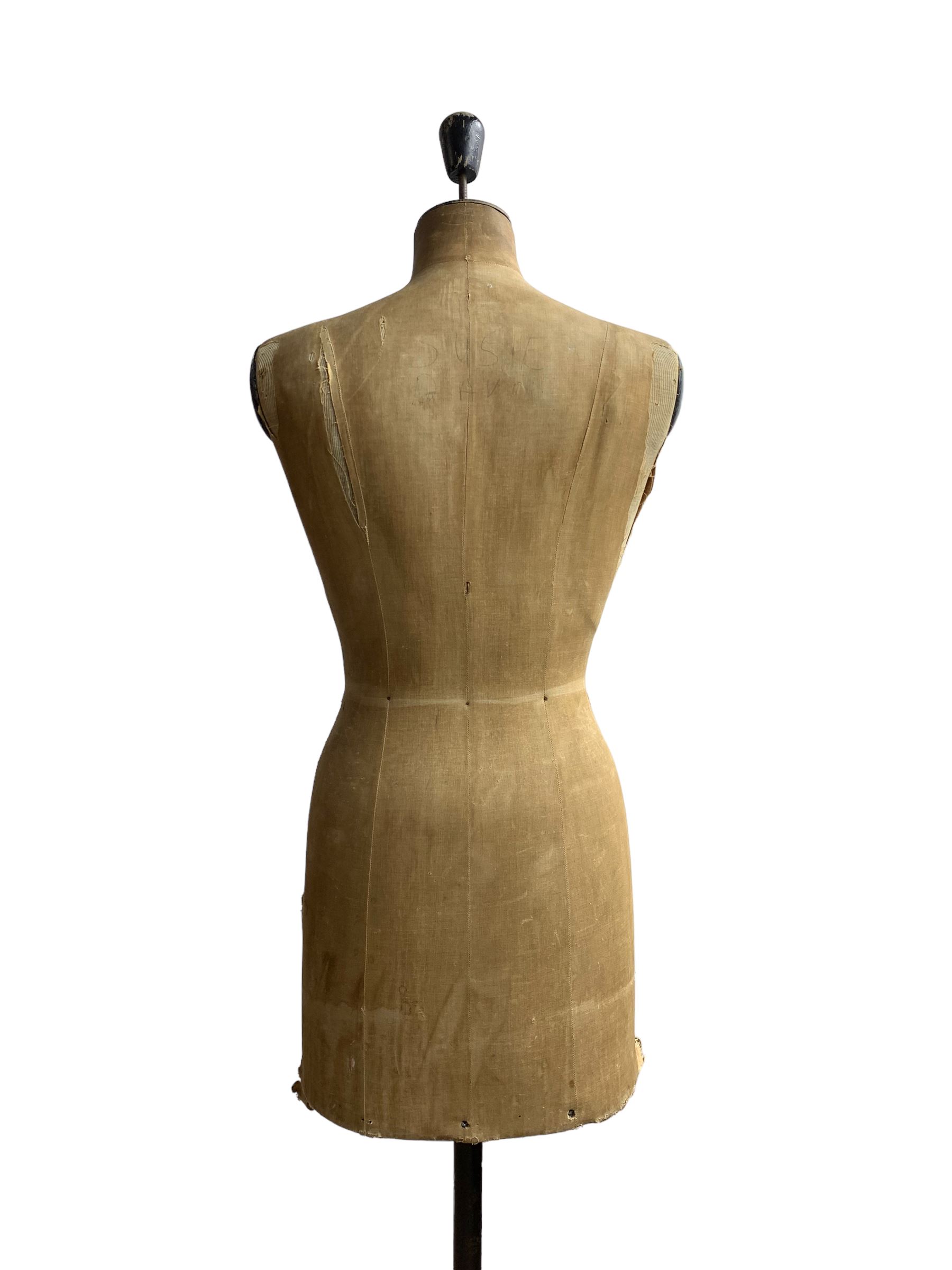 Early 20th century female torso dressmakers dummy or mannequin by Stockman - Bild 3 aus 4