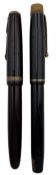 Parker Duofold fountain pen with 14k nib and a De La Rue Onoto the pen fountain pen with 14k nib (2)