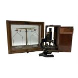 Early 20th century American microscope by Spencer