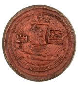 19th century wax seal-impression