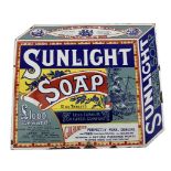 Sunlight Soap enamel advertising sign