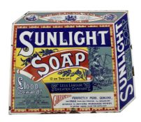 Sunlight Soap enamel advertising sign