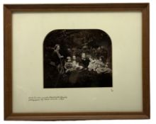 Limited Editon photographic print of 'Lewis Carroll and the Macdonald Family'