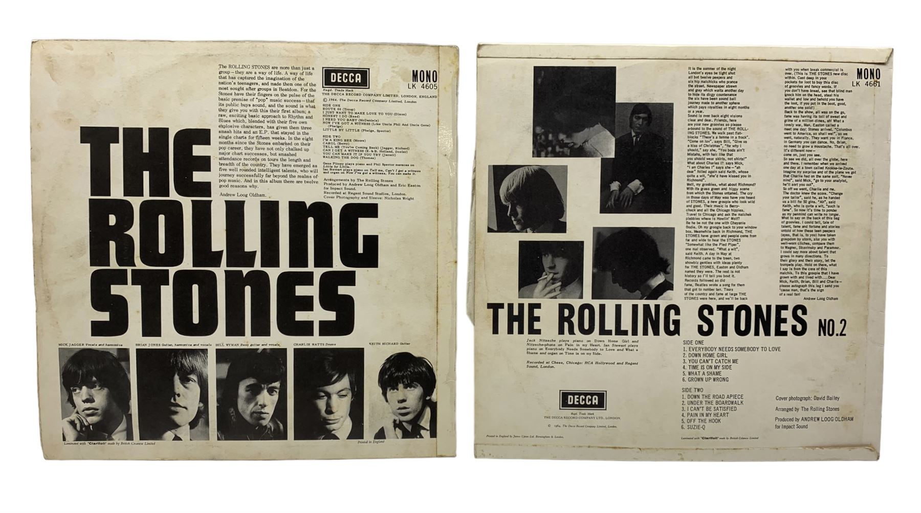 Two Rolling Stones LP's to include The Rolling Stones No. 2 (1964 UK Mono Press - Image 2 of 2