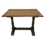 Small oak table