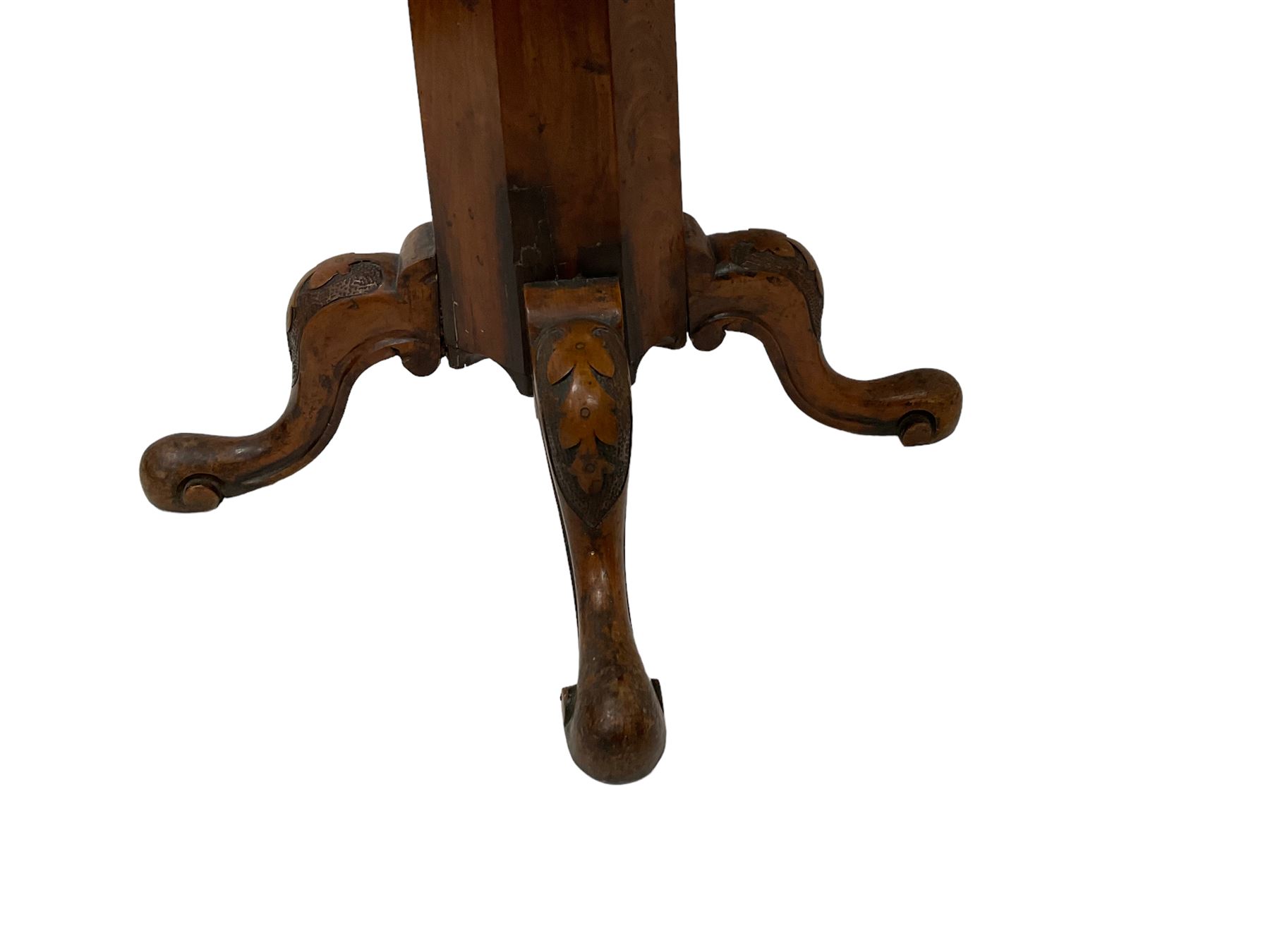 Victorian mahogany occasional table - Image 6 of 6