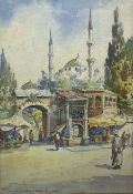 After Abdul Qadir Al Rassam (Iraqi 1882-1952): Sehzade Mosque - Laleli Istanbul