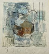 Attrib. Jean Bratby n�e Cooke (British 1927-2008): Abstract Still Life Study of a Teapot