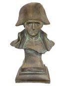 Napoleon bust in bronze finish