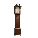 Frank Dobson of Driffield - 30-hour oak longcase c 1850