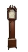 Frank Dobson of Driffield - 30-hour oak longcase c 1850