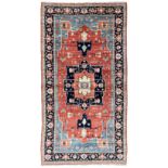 Large Persian Heriz carpet
