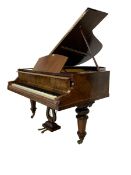 Hagspiel & Comp - late 19th century boudoir grand piano