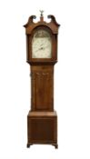 Joseph Richmond of York - 8-day mahogany longcase clock c 1820