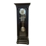 German - Hermle 'Nicolette' contemporary 8-day chiming longcase clock