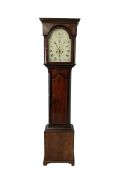 Mahogany - early 19th century 8-day longcase clock