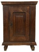 18th century design oak plank cupboard