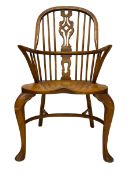 Elm Windsor chair