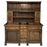 18th century design oak dresser