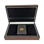 King George V 1914 gold half sovereign coin