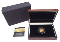 Queen Elizabeth II 2012 gold double sovereign coin