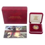 Queen Elizabeth II 2007 gold proof half sovereign coin