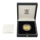 Queen Elizabeth II 2001 Wireless Bridges the Atlantic gold proof two pound coin