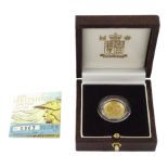 Queen Elizabeth II 2006 gold proof one tenth ounce Britannia coin