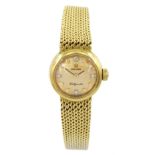 Omega Ladymatic 18ct gold manual wind wristwatch