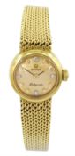 Omega Ladymatic 18ct gold manual wind wristwatch